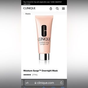 Clinique moisture surge mask - Brand New